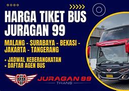 Tiket Bus Juragan 99 Denpasar Malang